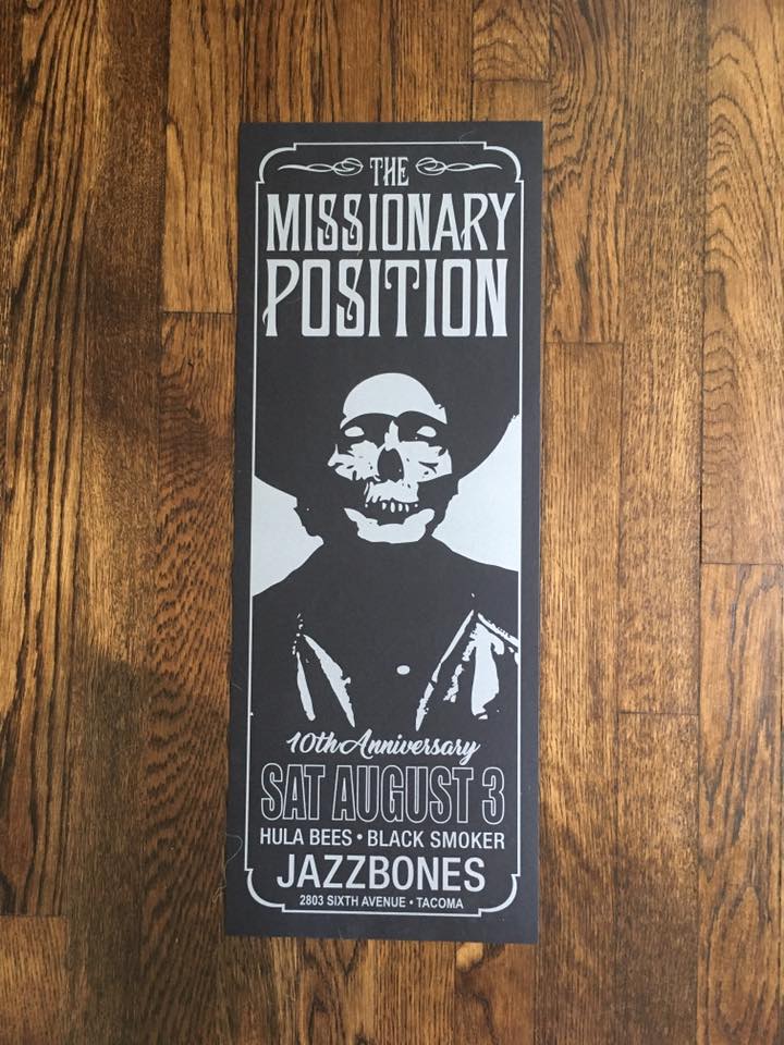 The Missionary Position 10th Anniversary Poster (Version 2)