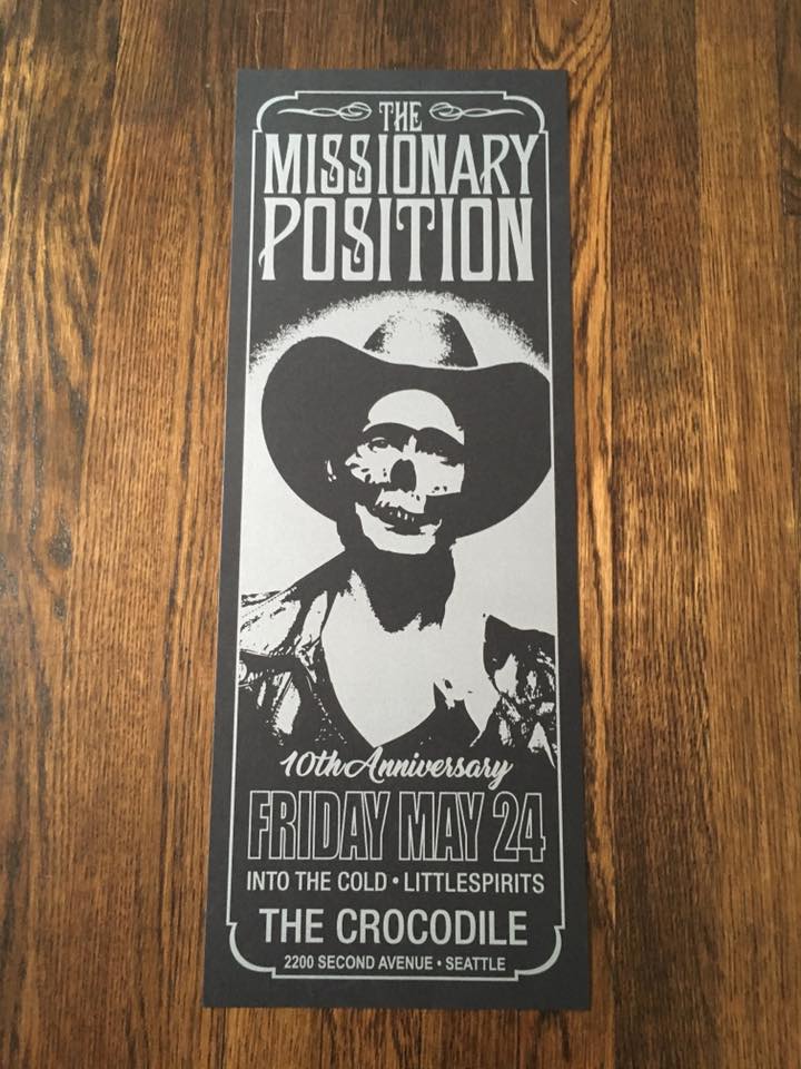 The Missionary Position 10th Anniversary Poster (Version 1)